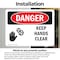 Signmission Safety Culture Sign, 5 in Width, Vinyl Decal, Rectangle OS-2PACK-DS-D-35-L-1391 - alternate 2